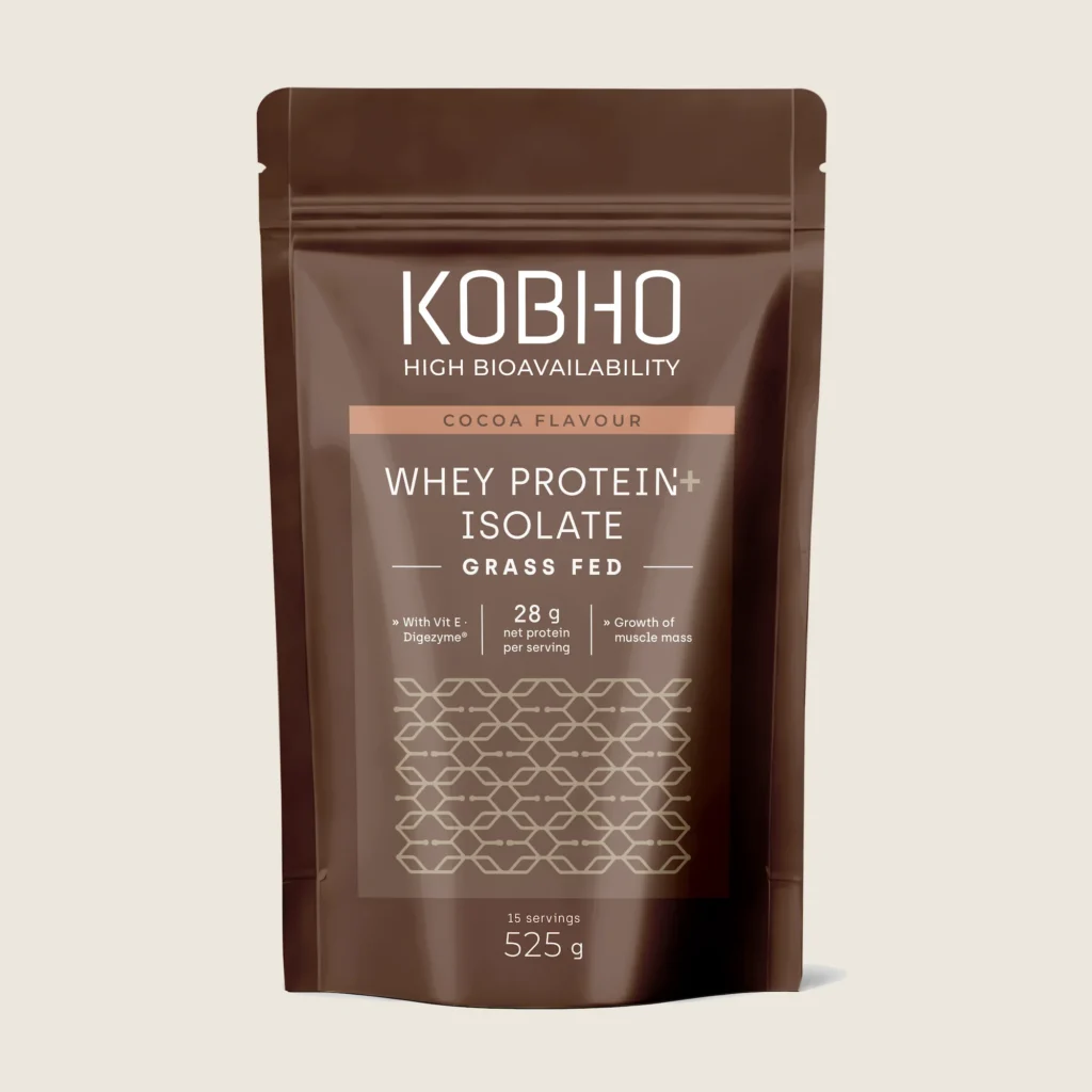 KOBHO Proteína Whey Aislada Cacao