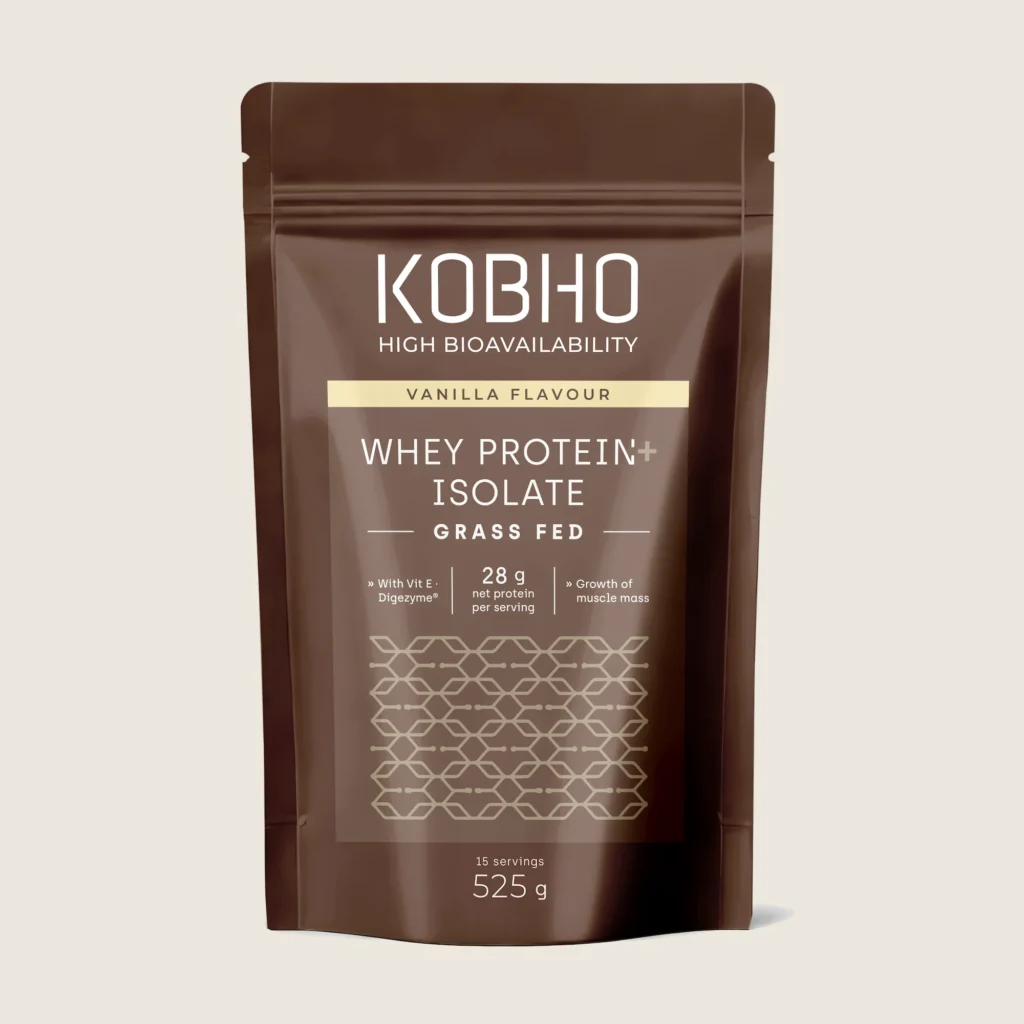 KOBHO Proteína Whey Aislada Vainilla